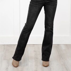 Judy Blue, High Rise, Tummy Control Black Bootcut Jeans (NWOT)